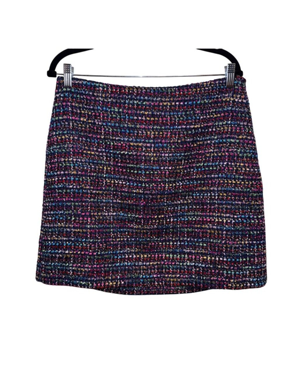 Loft Womens Multicolor Tweed Skirt Size 12